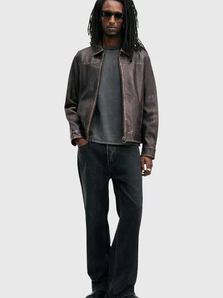 Кожаная куртка Allsaints