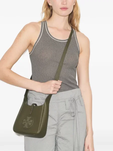 Geanta crossbody Tory Burch verde