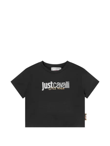 Koszulka dziecięca Just Cavalli czarna