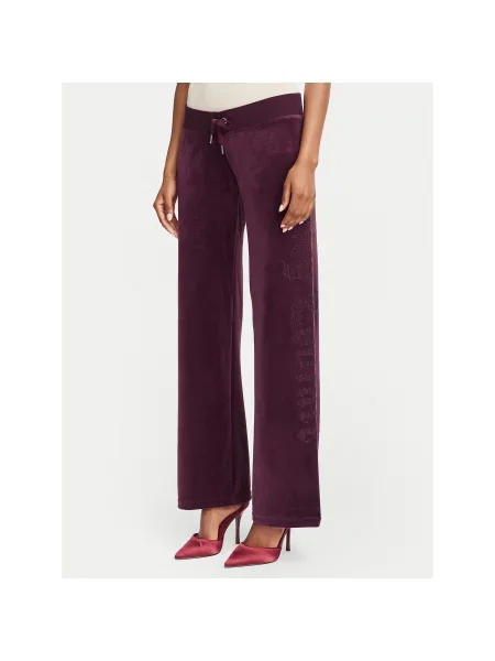 Спортивные штаны Juicy Couture фиолетовые