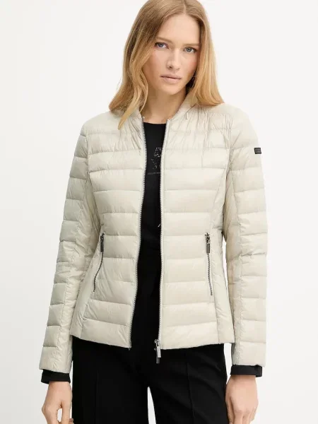 Пухено яке Armani Exchange черно