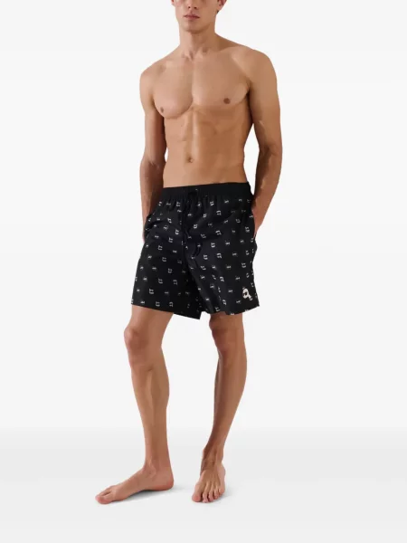 Slip de baie Karl Lagerfeld negru