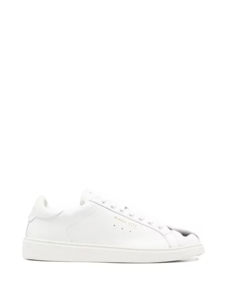 Sneakerși Manuel Ritz din piele cu imagine alb