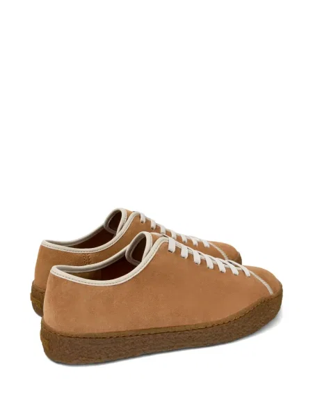 Sneakerși Camper din piele de căprioară maro
