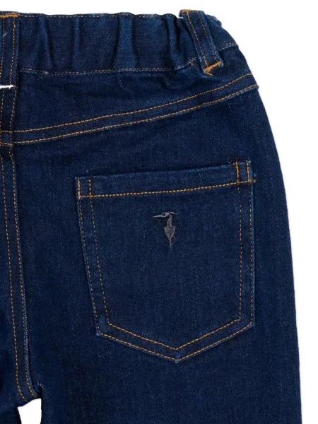 Spodnie dziecięce Trussardi niebieskie