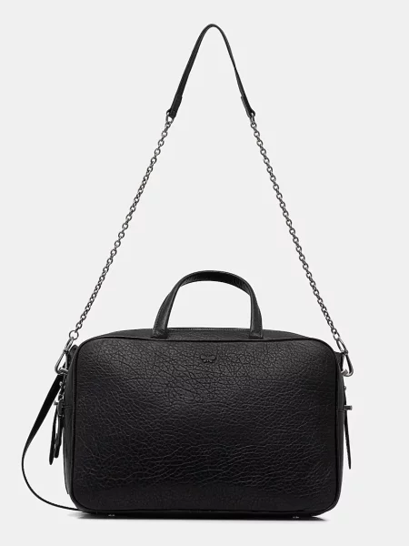 Geantă Weekend Max Mara Palos negru