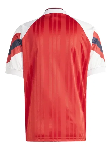 Koszulka Adidas z zamkiem błyskawicznym do połowy czerwona