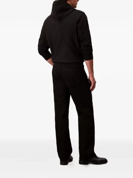 Blugi Calvin Klein cu picior lat negru