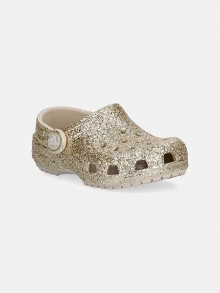 Crocs Detské šľapky CLASSIC CHUNKY GLITTER CLOG T