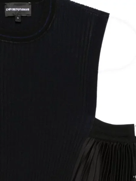 Top Emporio Armani tricotate negru