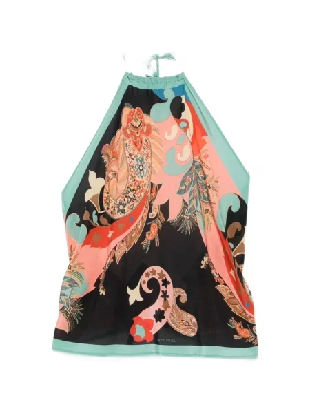 Топ Etro оглавник розово