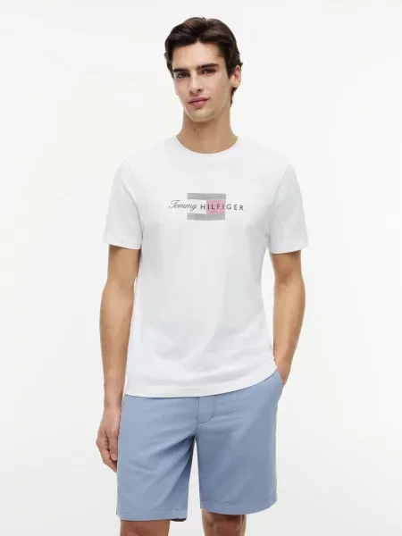 Tommy Hilfiger Koszulka Mężczyźni M biały