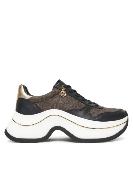 Sneakersy MICHAEL Michael Kors Arla hnedá