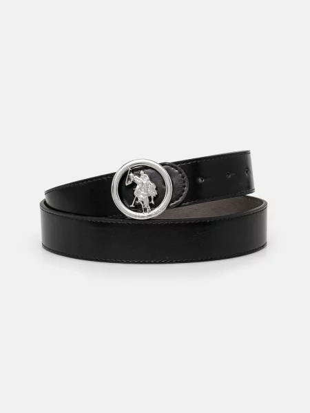 Кожен U.S. Polo Assn. Marshal дамски черно
