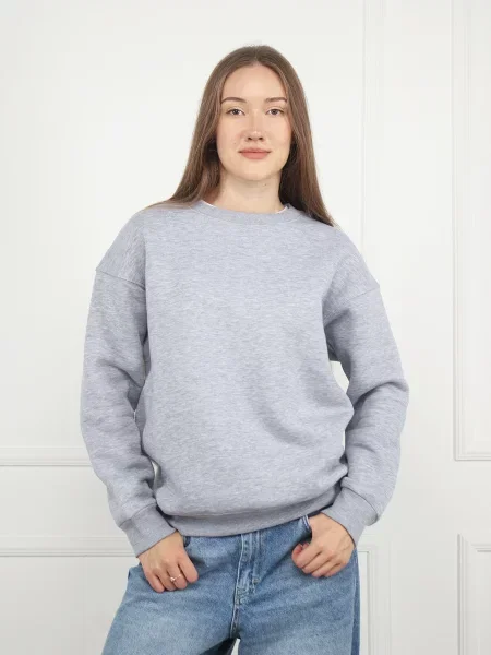 Свитшот Yuki серый