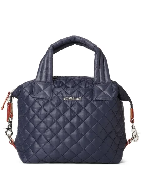 Matlasat geantă shopper Mz Wallace albastru
