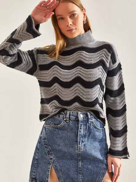 Pulover Bianco Lucci gri