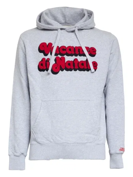 Суичър с качулка Mc2 Saint Barth сиво