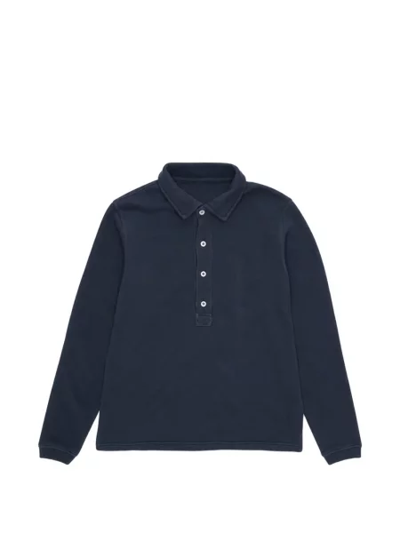 Tricou polo Fortela din fleece albastru