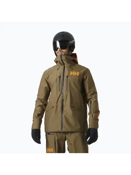 Мъжко ски яке Garibaldi сепия на Helly Hansen кафяво