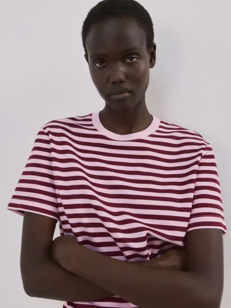 Футболка MANGO рожевий