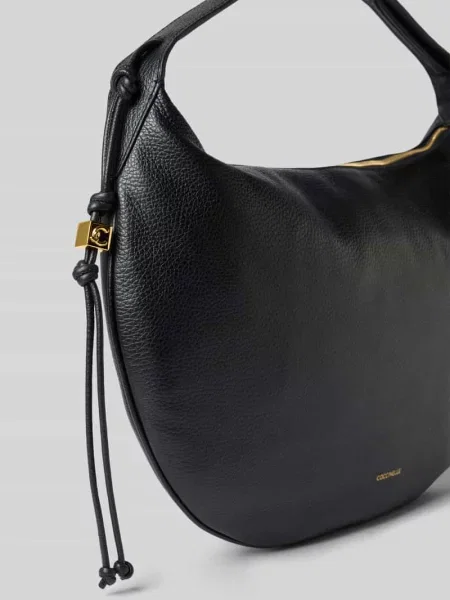 Torba na ramię z nadruk z logo model Thess' Coccinelle czarna