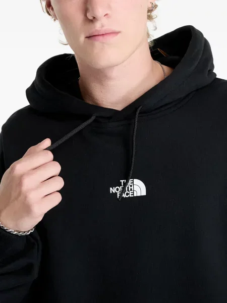 Hanorac cu glugă The North Face cu imagine negru
