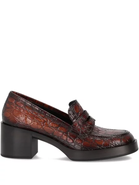 Pantofi loafer La Rose roz