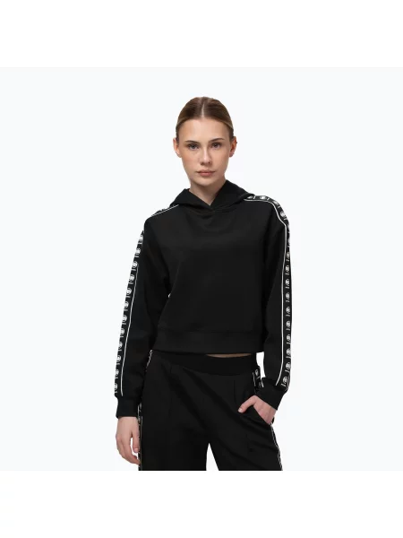 Bluză pentru femei Pitbull Verona Hooded Oversize black negru