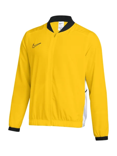 NIKE Jakna za trening Academy rumena / črna bela