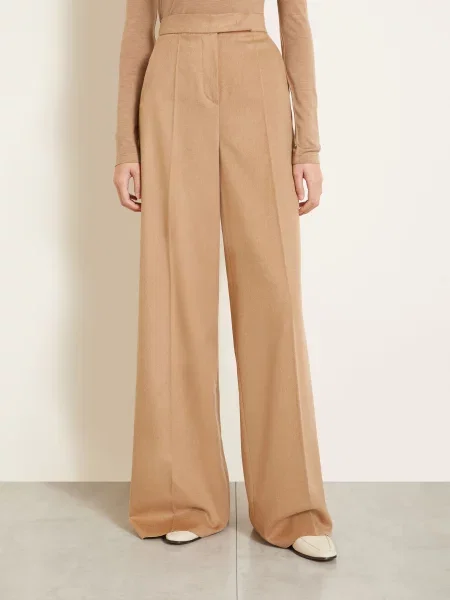 Max Mara Marlene Kalhoty Filato velbloudí