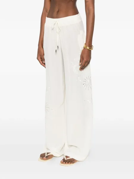 Pantaloni Ermanno Scervino cu model floral