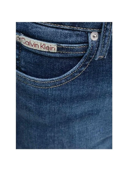 Blugi Calvin Klein Jeans albastru