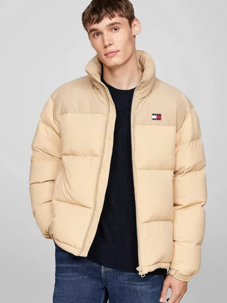 Джинсова куртка Tommy Jeans бежева