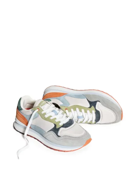 Sneakerși Hoff cu șireturi din dantelă gri
