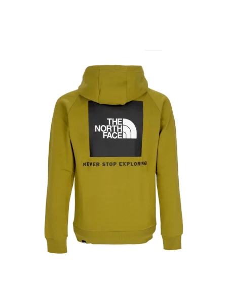 Bluza z kapturem The North Face z kapturem zielona