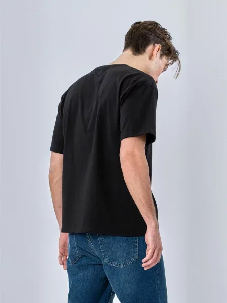 TEESHOPPEN Cămașă T-shirts negru