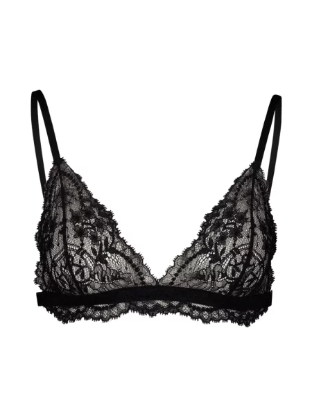 Biustonosz Dolce And Gabbana koronkowy czarny