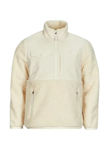 Pulover Polo Ralph Lauren iz flisa bež