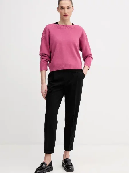 United Colors of Benetton Pulover s primesjo volne roza