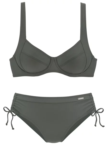 LASCANA Costum de baie două piese oliv