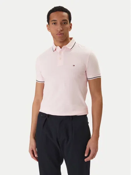 Tommy Hilfiger Polo majica Seasonal roza