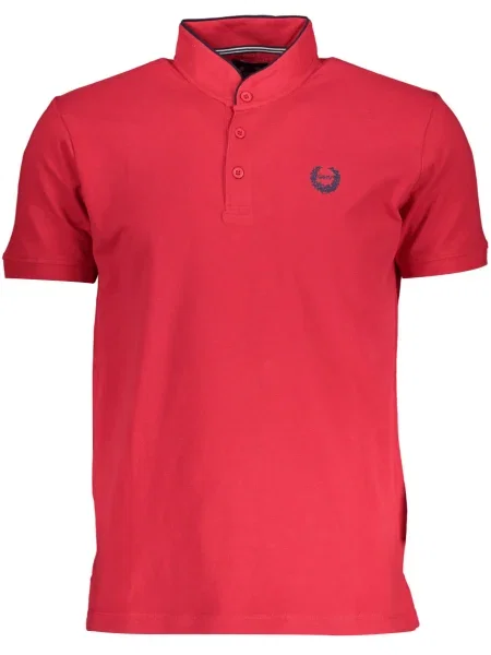 Polo Gian Marco Venturi cu mâneci scurte roșu