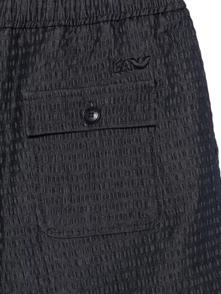 Szorty dziecięce Emporio Armani niebieskie