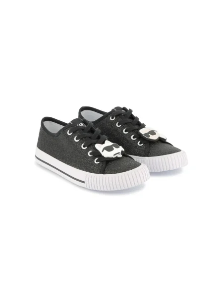 Sneakersy dziecięce Karl Lagerfeld czarne