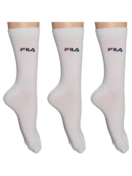 Čarape Fila bijela