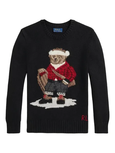 Koszulka polo dziecięca Polo Ralph Lauren czarna
