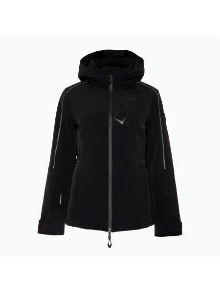 Geacă de schi pentru femei Emporio Armani Ski Cortina Logo Toray black negru
