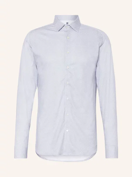 Desoto Koszula Z Dżerseju Slim Fit blau