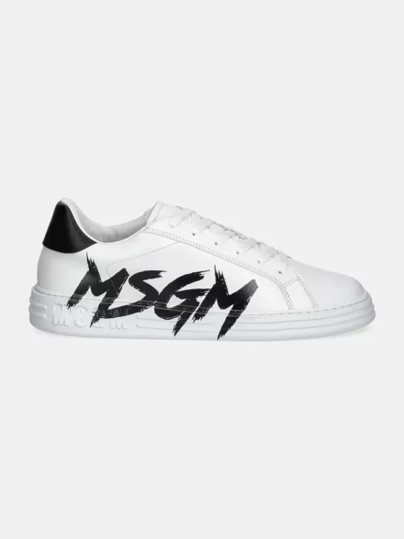 Usnjene superge MSGM bela